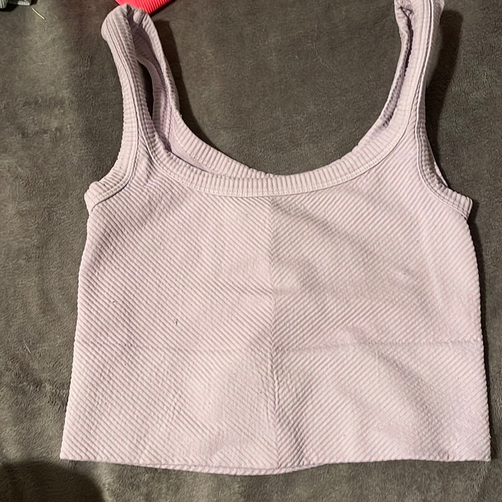 Nikibiki purple crop top